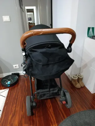 Silla de paseo bebé negra