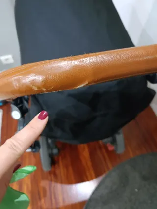 Silla de paseo bebé negra