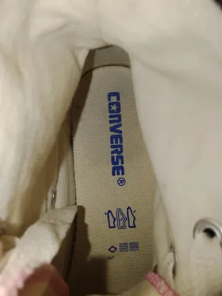 Zapatillas Converse Altas Rosas