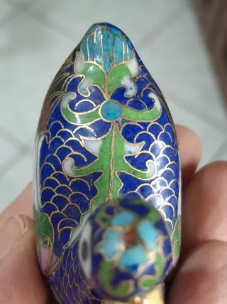 Anatra Cloisonné Decorativa