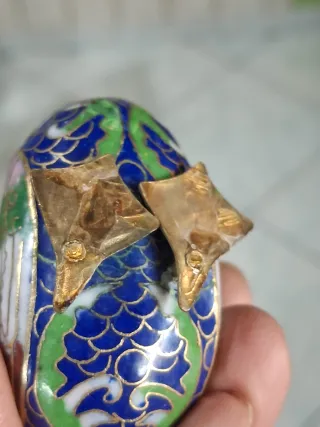 Anatra Cloisonné Decorativa