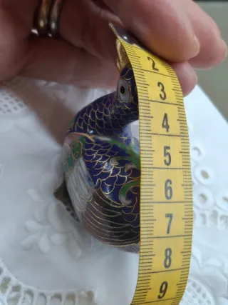 Anatra Cloisonné Decorativa