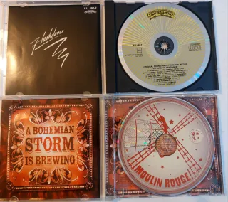 2 CDs BSO Flashdance & Moulin Rouge