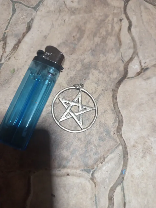 Collare in Argento Sterling con Pentagramma