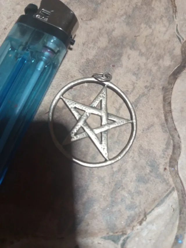 Collare in Argento Sterling con Pentagramma