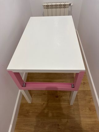 Escritorio IKEA PÅHL blanco/turquesa