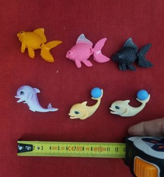 Lotto 6 Pesciolini Giocattolo