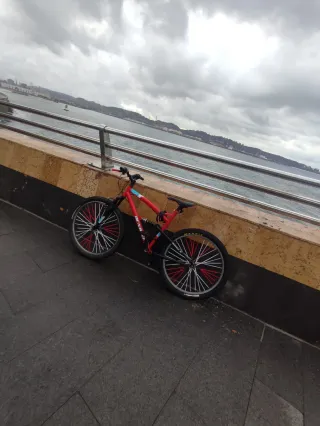 Bicicleta Denbike Roja Aro 26