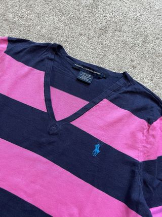 Jersey Ralph Lauren Azul Marino y Rosa