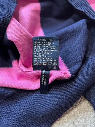 Jersey Ralph Lauren Azul Marino y Rosa