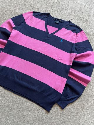 Jersey Ralph Lauren Azul Marino y Rosa