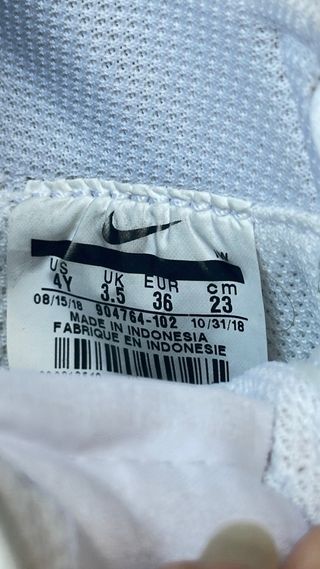 Zapatillas Nike Cortez Blancas y Negras