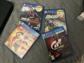 PS4 con juegos incluidos
