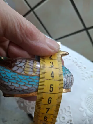 Anatra Cloisonné Decorativa