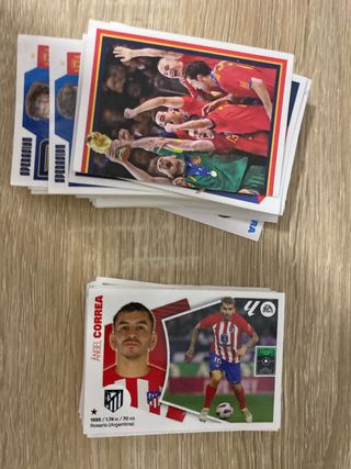 Cromos Selección Española y Liga
