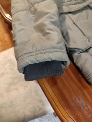 Cazadora niño verde militar