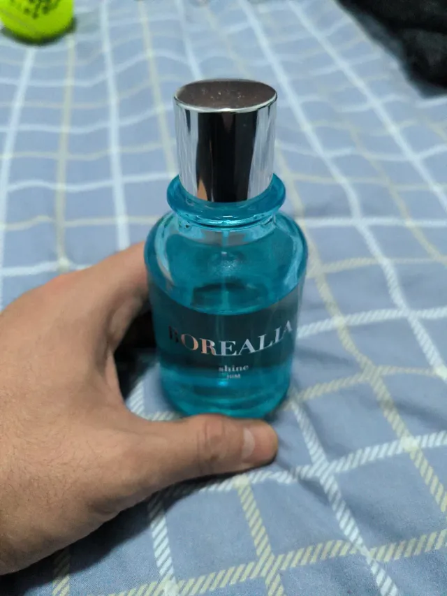 Colonia Borealia Shine Him Azul Plata