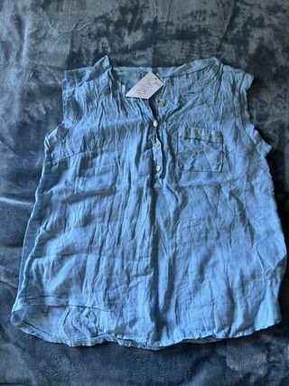 Blusa RAGA Talla Única Azul