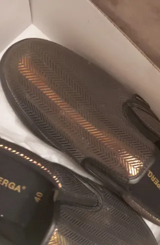 Superga piel Mujer Talla 40