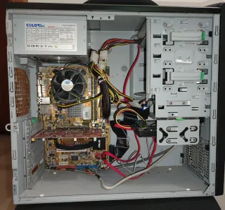 PC Desktop Intercomp Intel Core2 Duo 4GB