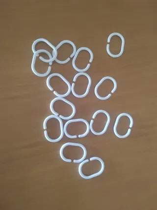 Cortina de baño doble