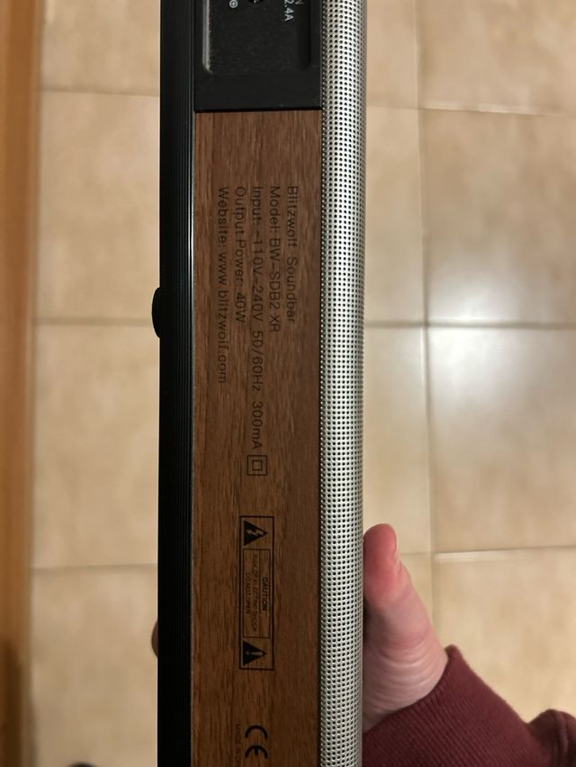Soundbar Blitzwolf BW-SDB2 XR Marca: Bureze