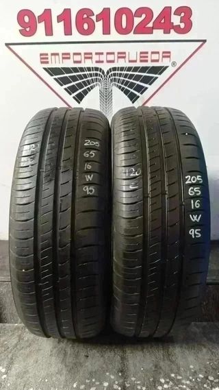 205 65 16 W KUMHO RUEDA AL 90% VIDA UTIL