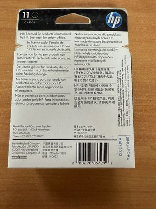 Cabezal HP 11 Negro C4810A