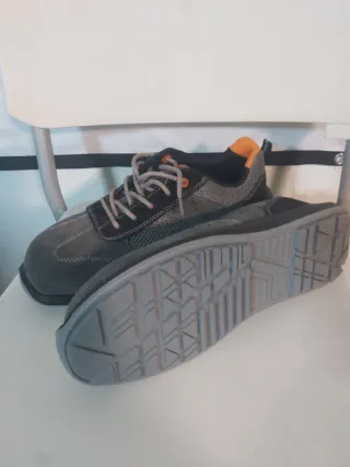 Zapatos de seguridad U Power grises y naranjas 43