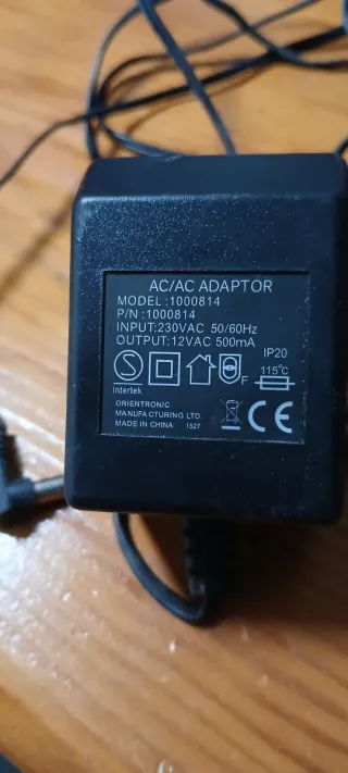 Adaptador AC/AC Orientronic 12VAC 500mA