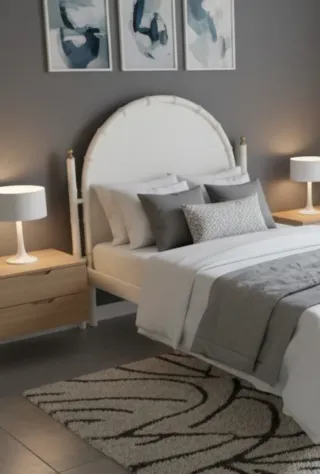 Cama cabecero, estructura somier