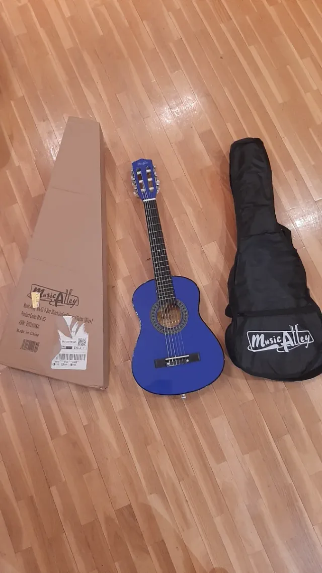 Guitarra Española Azul 7 Años 1/2