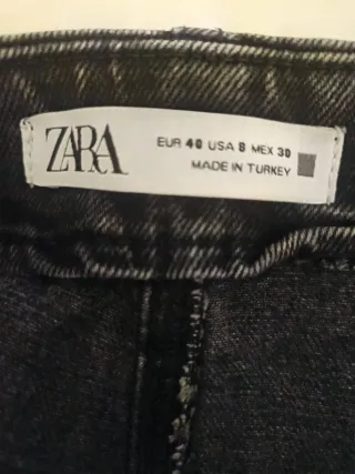 Pantalón Zara Palazzo Negro