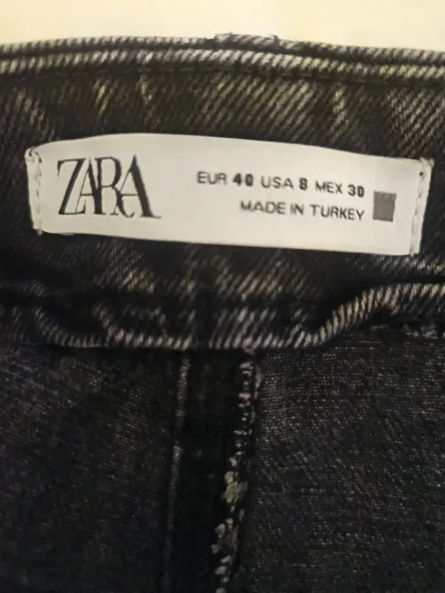 Pantalón Zara Palazzo Negro