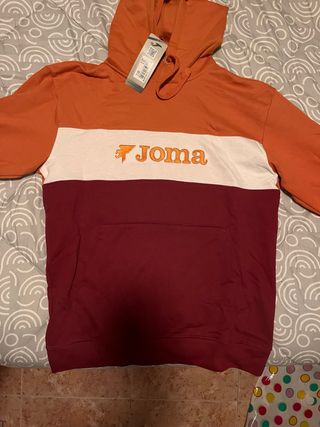 Sudadera Joma Naranja y Roja Talla M