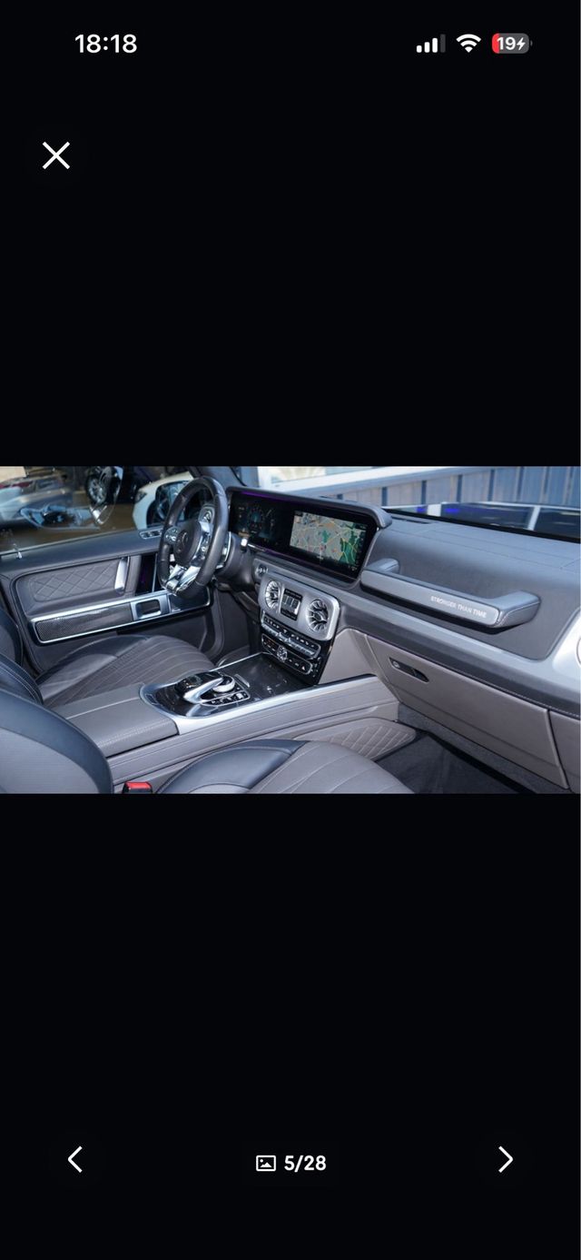 MERCEDES-BENZ G 63 AMG CARBON LLANTA 22” 2019