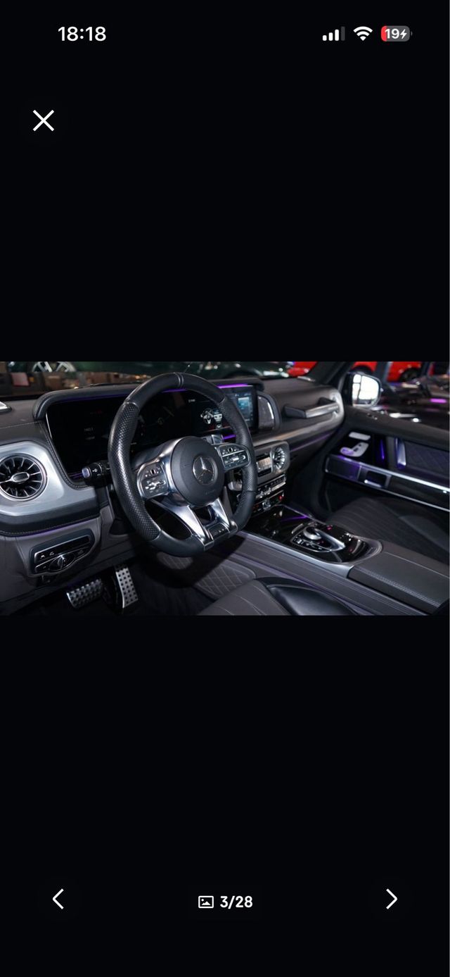 MERCEDES-BENZ G 63 AMG CARBON LLANTA 22” 2019