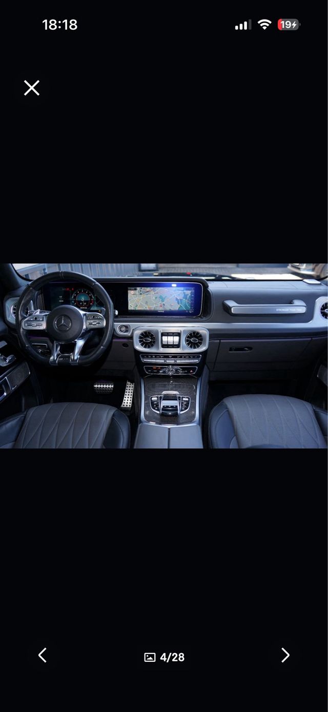 MERCEDES-BENZ G 63 AMG CARBON LLANTA 22” 2019