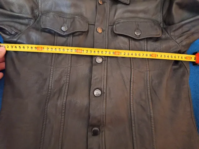 Cazadora Cuero G-Star RAW Trucker Talla M.