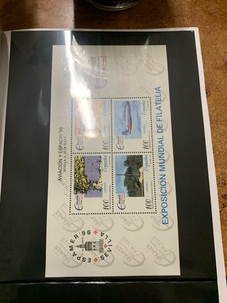 Emisiones Sellos España/Andorra 1996