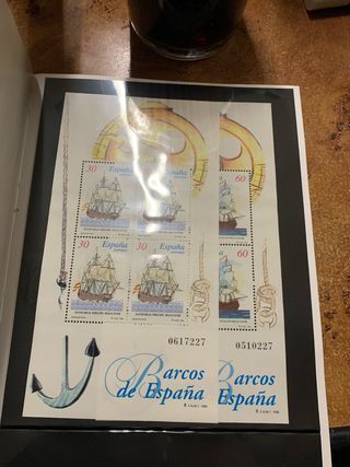 Emisiones Sellos España/Andorra 1996