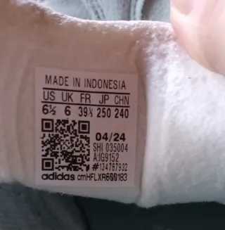 Zapatillas Adidas chica rosa y verde menta