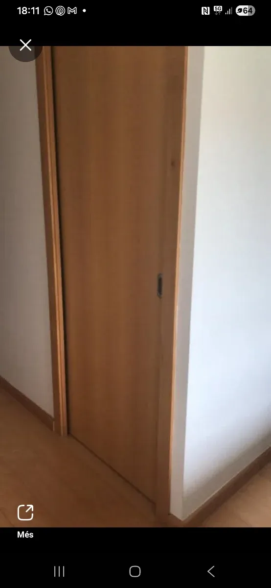 Puertas de madera habit + 2 correderas + acristala