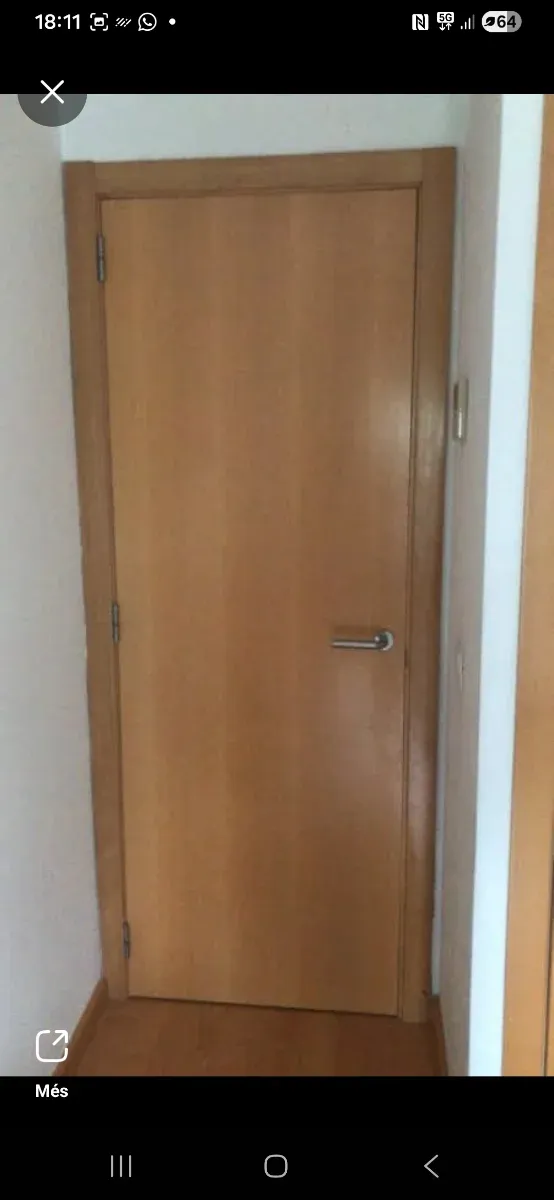 Puertas de madera habit + 2 correderas + acristala