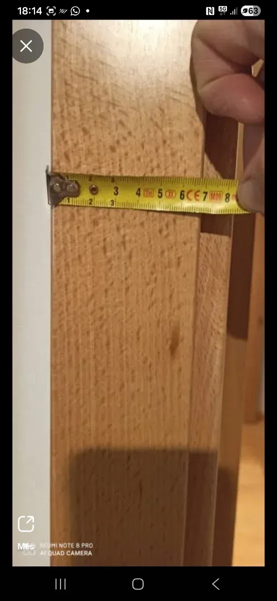 Puertas de madera habit + 2 correderas + acristala