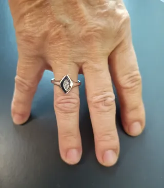 Anillo PDPAOLA modelo Kate plata de ley 925