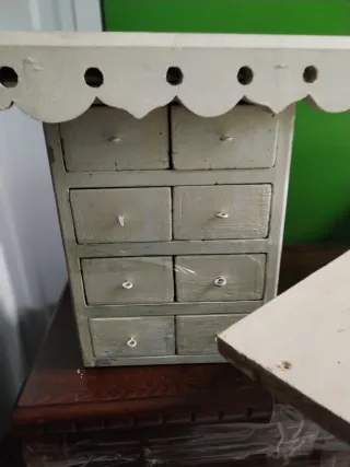 Set cassettiera con ripiani