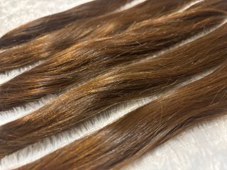 5 Mallas Fallera Pelo Natural Castaño Dorado