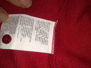 Vestitino rosso bambina