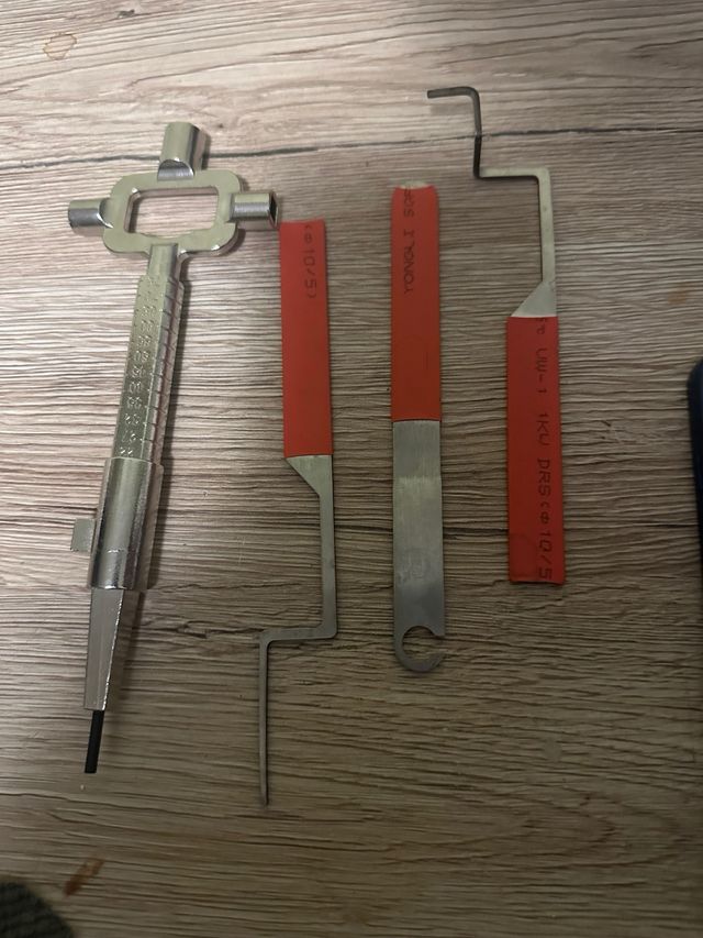 Herramienta profesional para pestillos